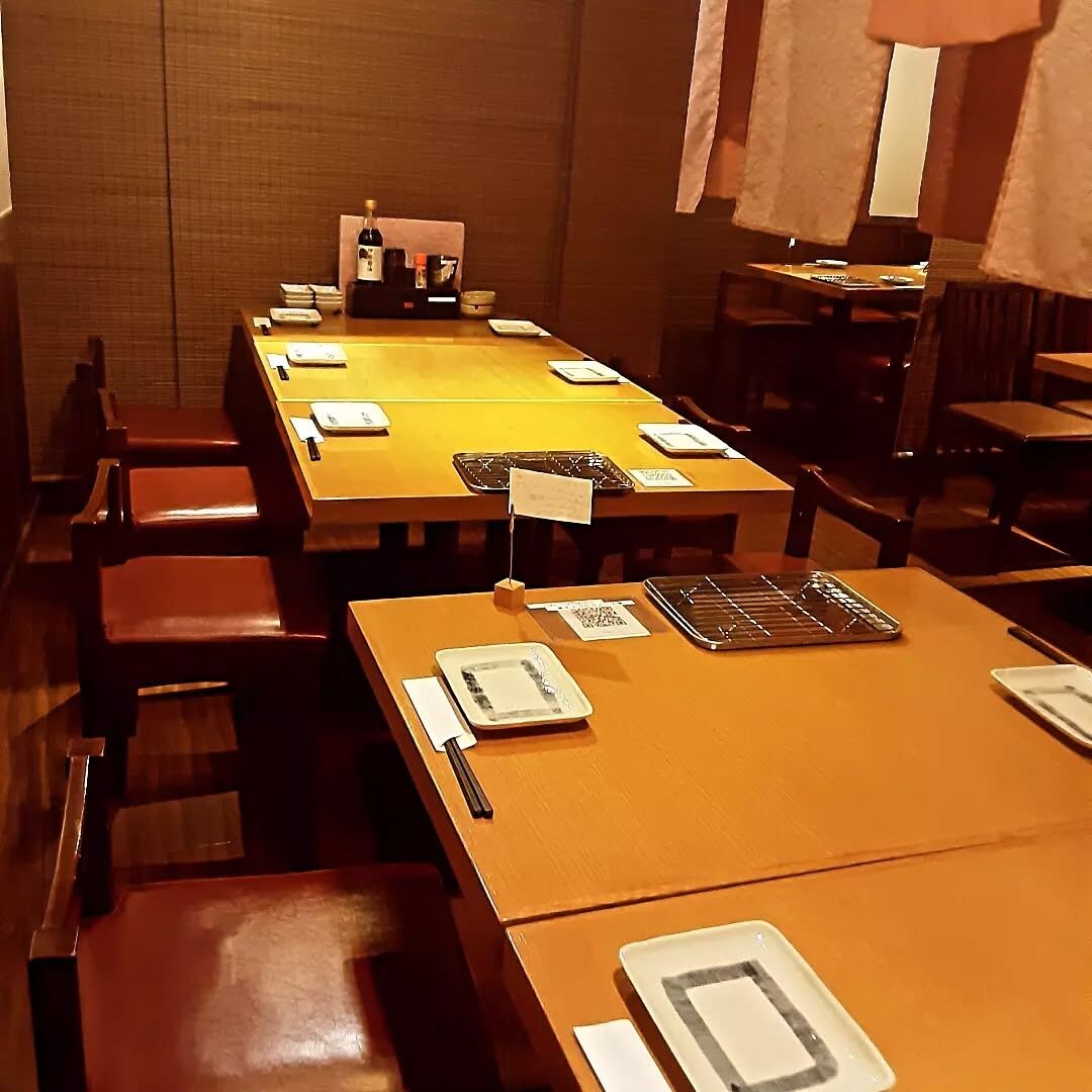半個室のお席（２名様～２０名様）