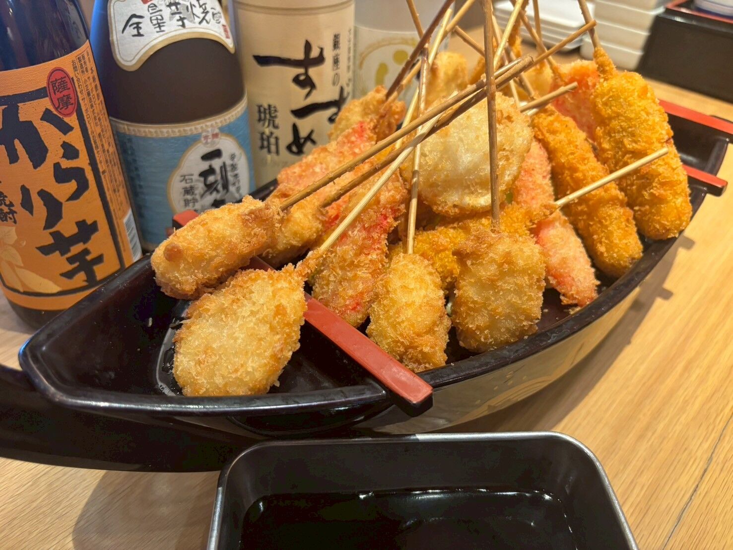 串揚げの船盛２０本～